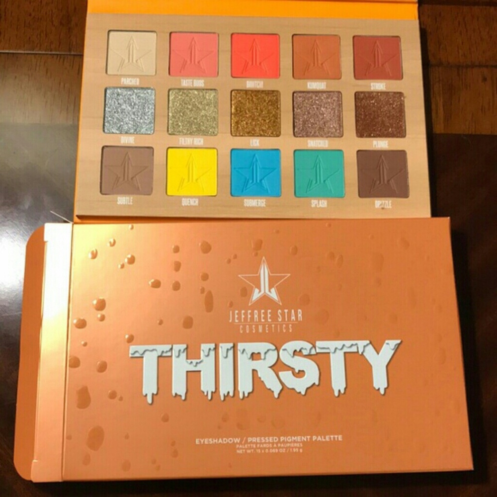 Jeffree star thirsty palette